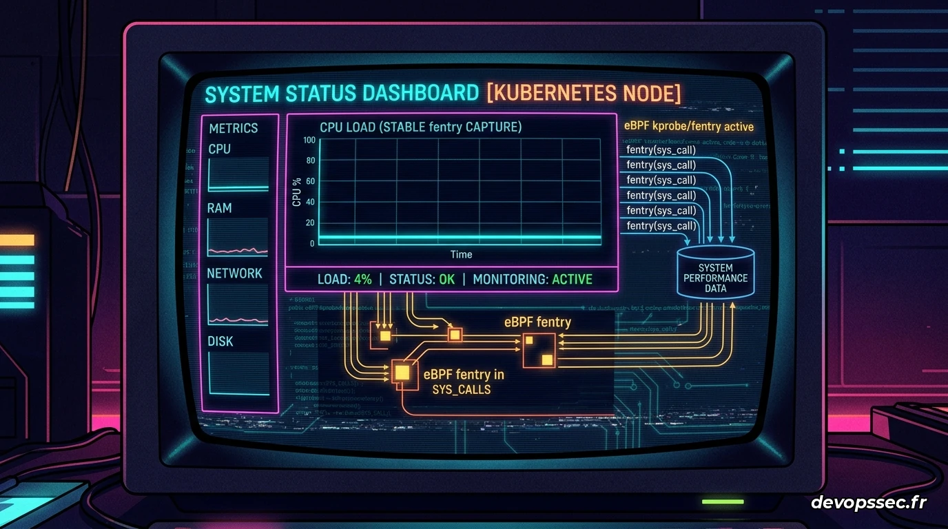 Visualisation des flux de monitoring eBPF de production sans impact CPU