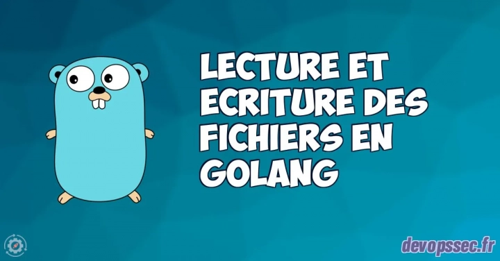 image de l'article Lire et écrire dans un fichier dans le langage de programmation Go